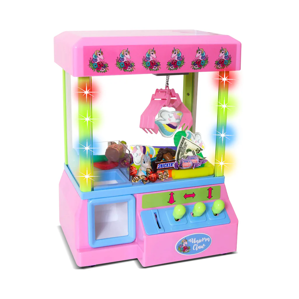 Bundaloo Pink Unicorn Claw Machine